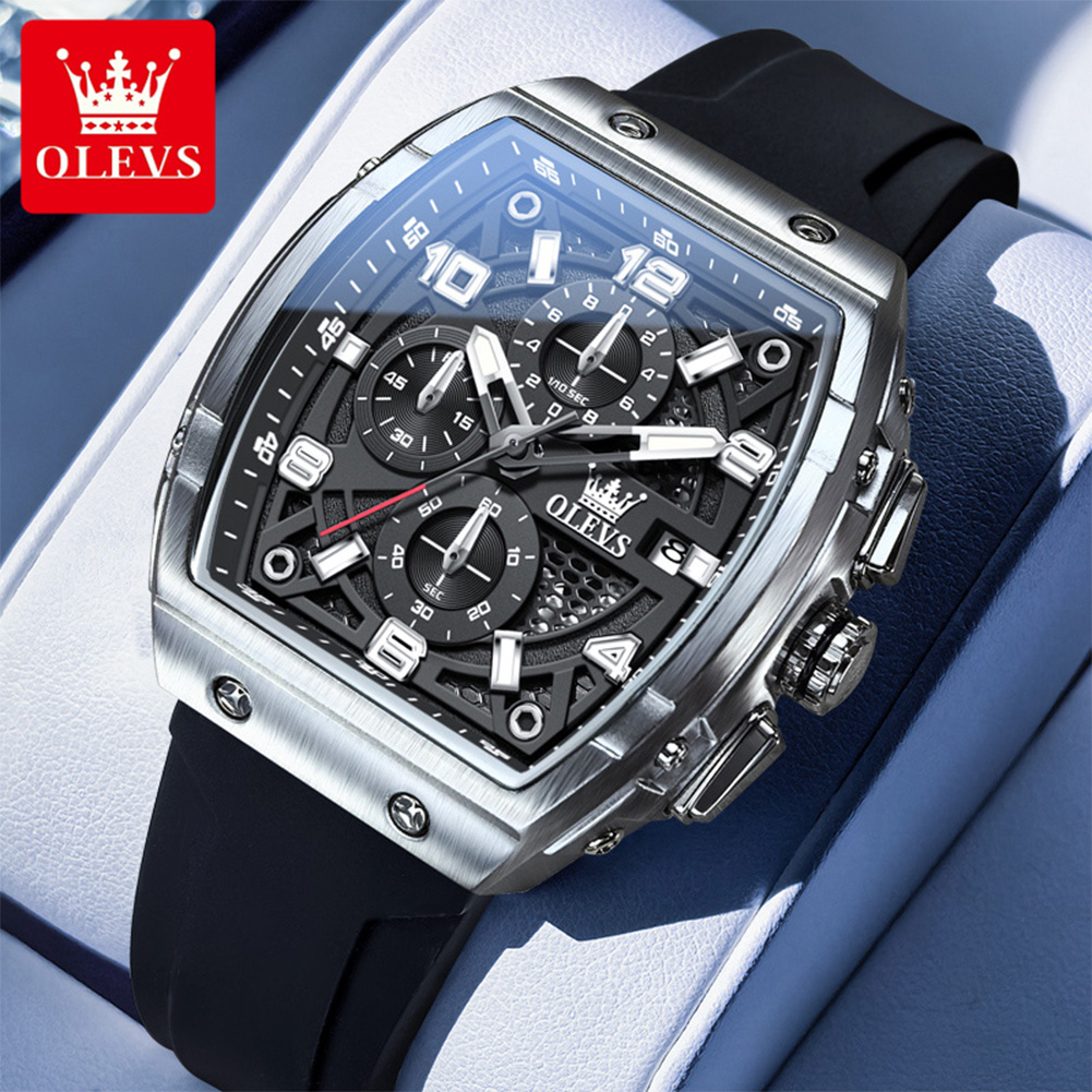 Cartier Watch Tank - OLEVS Jam Tangan Pria 2976 Jam