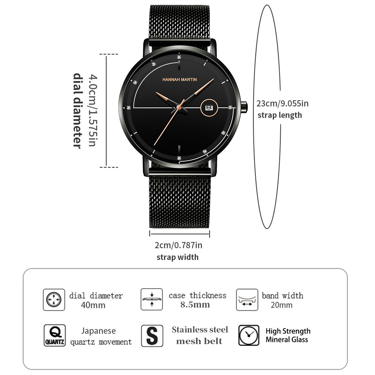 Jam tangan kuarsa pria, arloji - Seiko Watch Presage ulasan dan harga