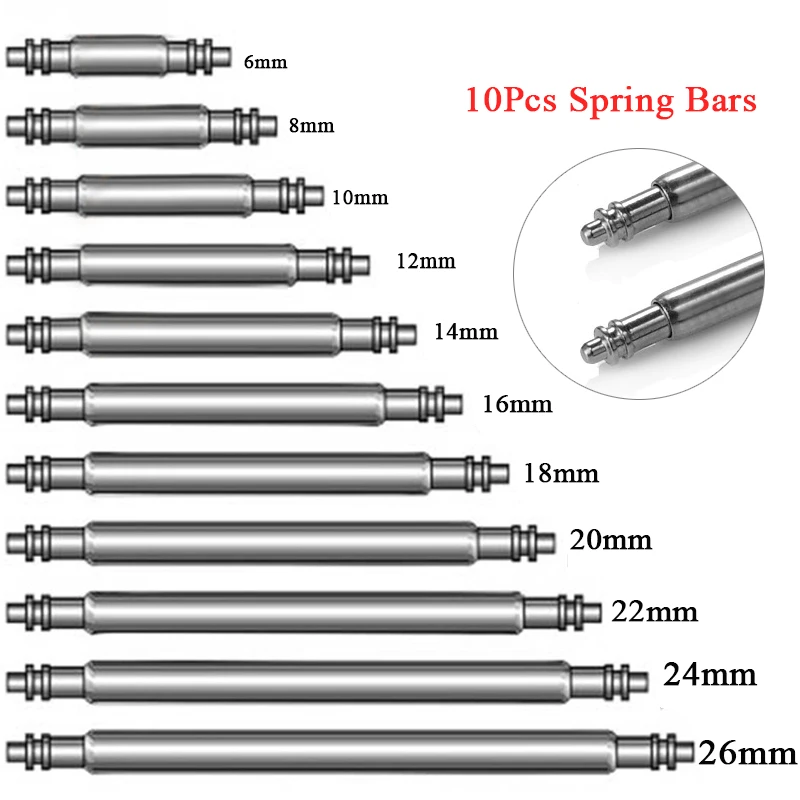 6mm 7mm 8mm 9mm 10mm 11mm 12mm - Curved Spring Bar ulasan dan harga