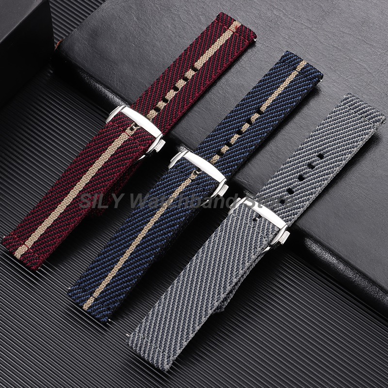 Tali Jam Tangan Kain Kanvas Te - Suede Strap Watch ulasan dan harga