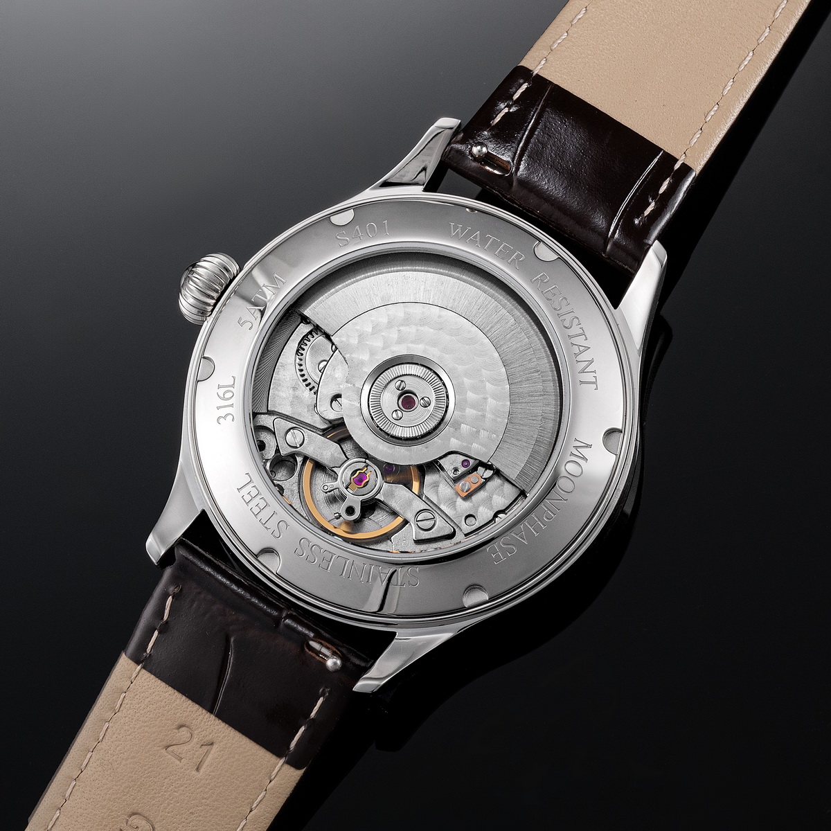 Sugess Jam Tangan Pria Moonpha - Omega Watch Constellation ulasan dan harga