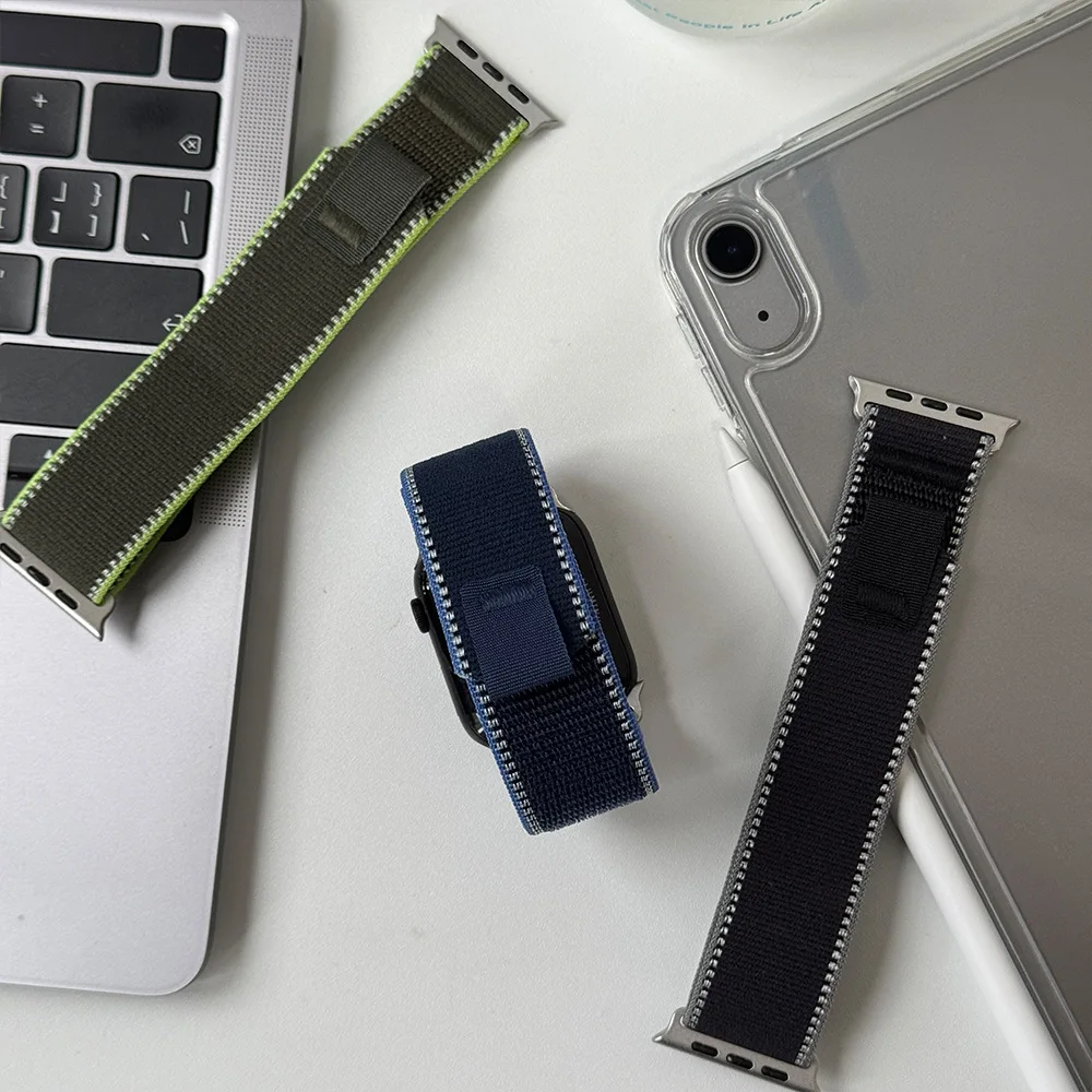 Tali Jam Tangan Apple Watch Al - Sport Loop Velcro ulasan dan harga