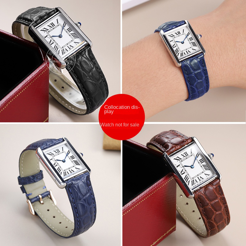 16mm 17 18 19 21 22mm Tali Jam - Cartier Watch Tank ulasan dan harga