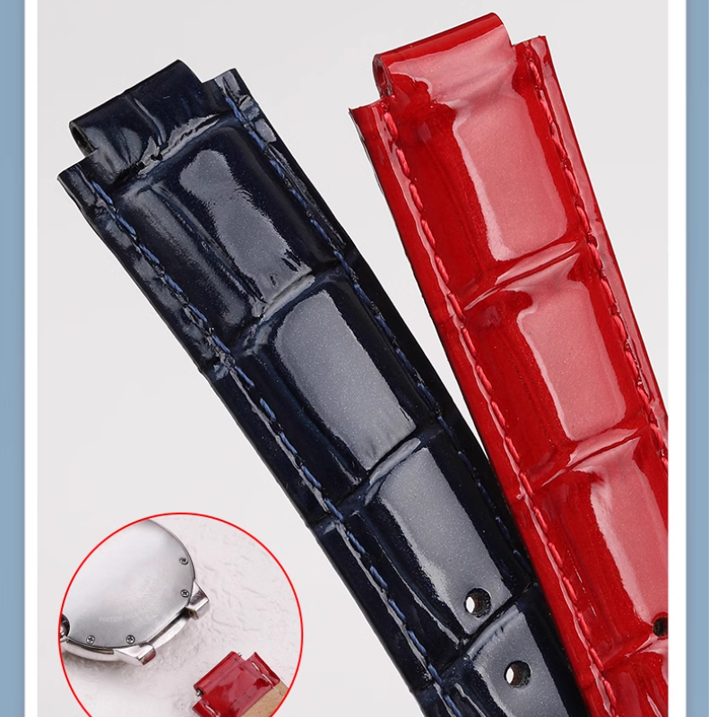 Gelang jam tangan kulit asli c - Cartier Watch Ballon Bleu ulasan dan harga